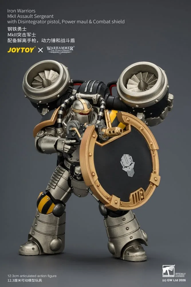 Warhammer Action Figure – Iron Warriors MkII Assault Sergeant 12.3 cm 14