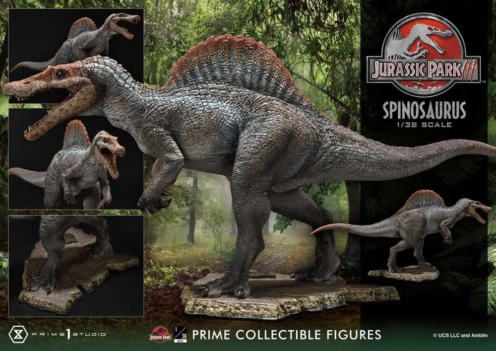 Jurassic Park III Statue – Spinosaurus 1/38 Scale 24 cm 20