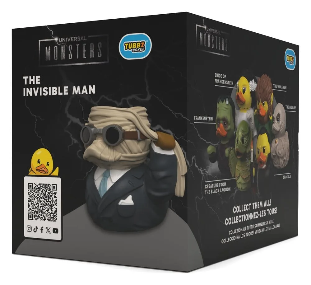 Monsters PVC Figure – Tubbz Invisible Man 10 cm 4