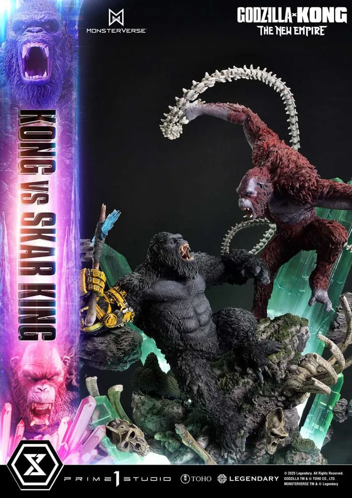Godzilla x Kong Diorama Statue – Kong vs Skar King 104 cm 20