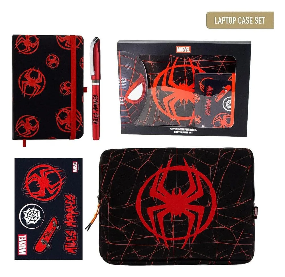 Marvel Gift Set – Spider-Man Laptop Bag and Stationery