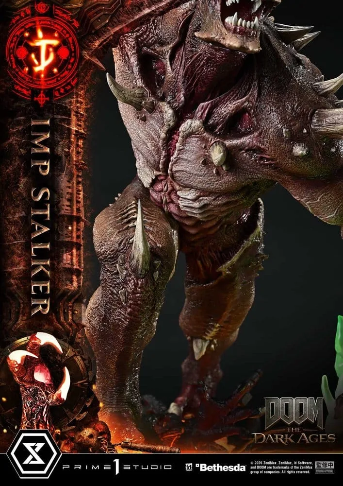 DOOM The Dark Ages Statue – Imp Stalker Bonus Version 77 cm 15