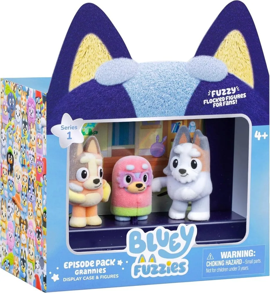 Bluey Figure Packs – Fuzzies Episode 12-Piece Display