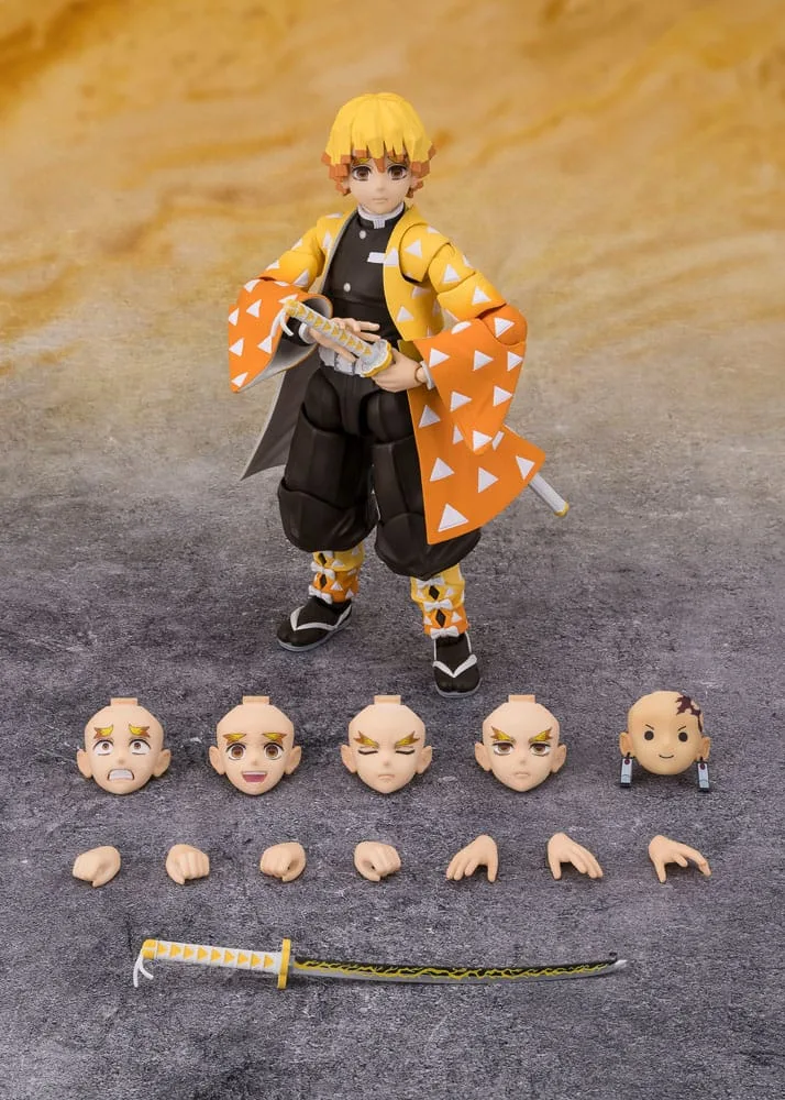 Demon Slayer Action Figure – S.H. Figuarts Zenitsu Agatsuma 14 cm 6