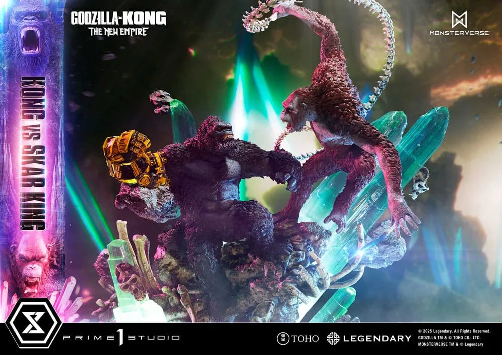 Godzilla x Kong Diorama Statue – Kong vs Skar King 104 cm 4