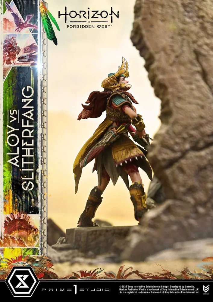 Horizon Forbidden West Statue – Aloy vs Slitherfang Bonus 82 cm 30