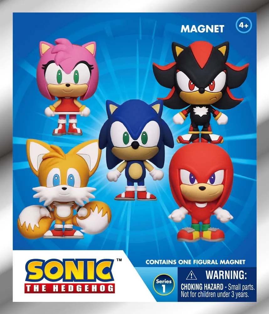 Sonic the Hedgehog Magnets – Series 1 Blind Bag Display of 12 2