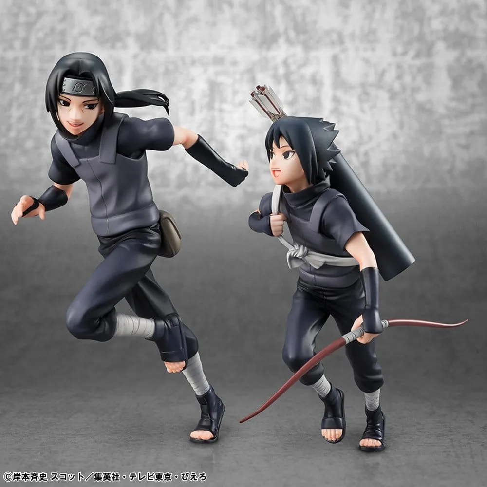 Naruto Shippuden Figures – G.E.M. Itachi and Sasuke 2-Pack 3