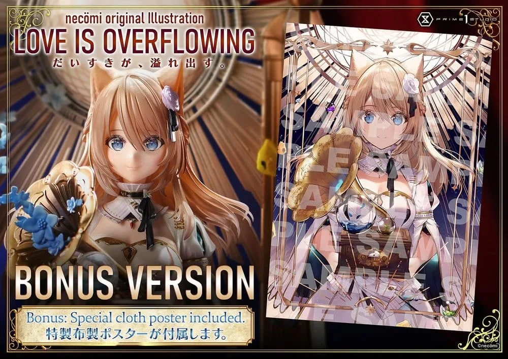Original Illustration Statue – Love Is Overflowing Bonus Version 43 cm 3