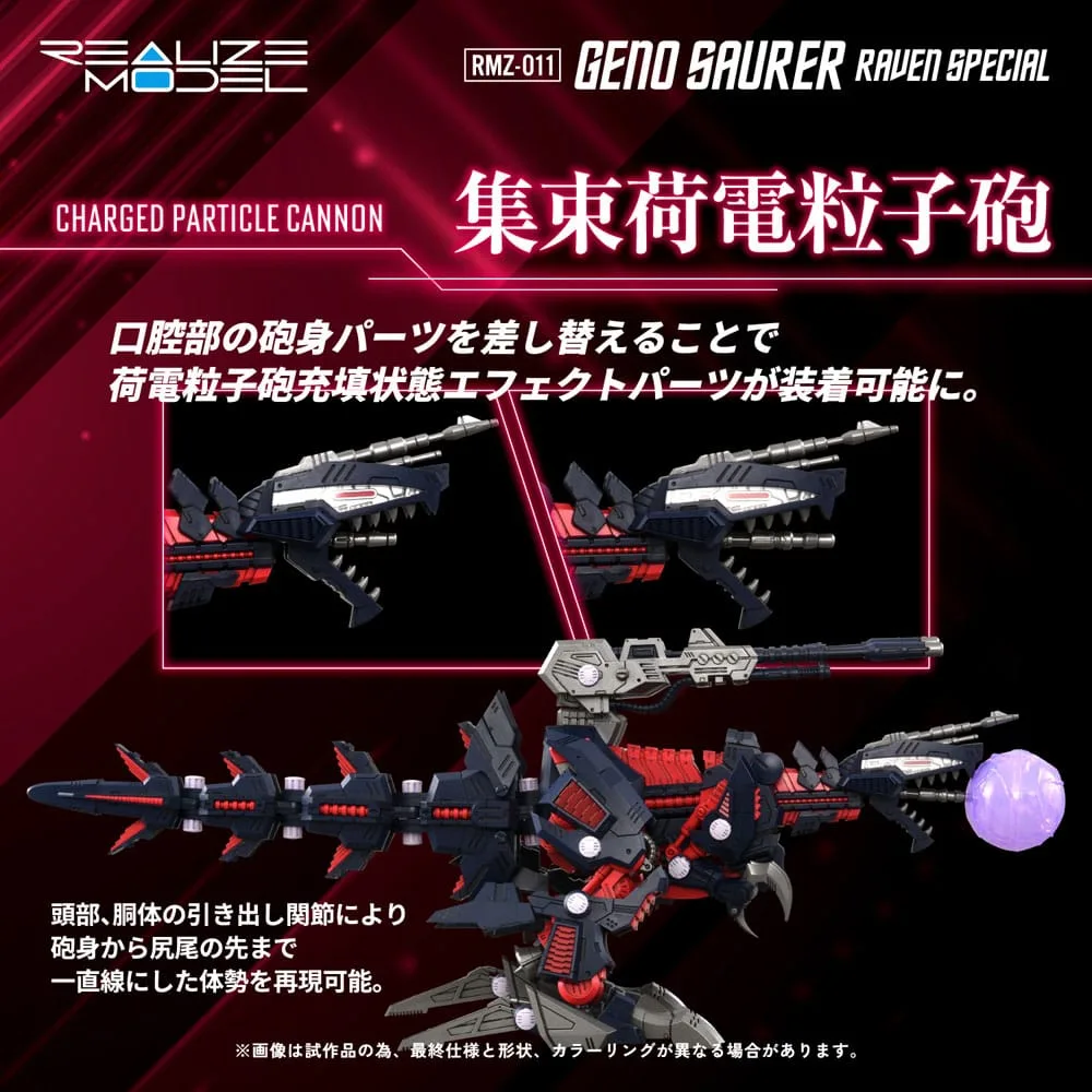 Zoids Model Kit – RMZ-011 Geno Saurer Raven Special 1/100 28 cm 9