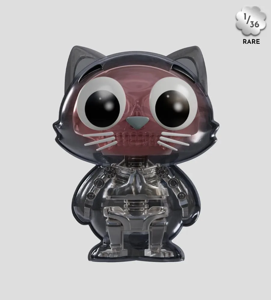 Cat Scans Mini Figures – S2 Bare Bones Display of 6 6 cm 8