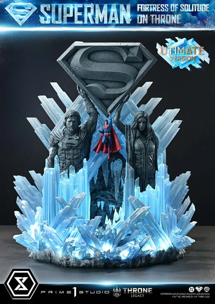 Superman Statue – Fortress of Solitude Throne Ultimate 1/4 52 cm 19