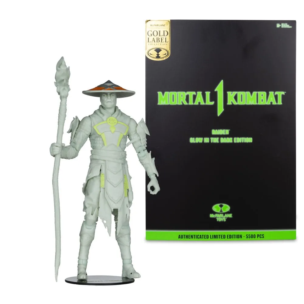 Mortal Kombat Action Figure – Raiden Glow in the Dark 18 cm 6