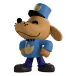 Dog Man Vinyl Figure – Smiling Police Officer 12 cm 1