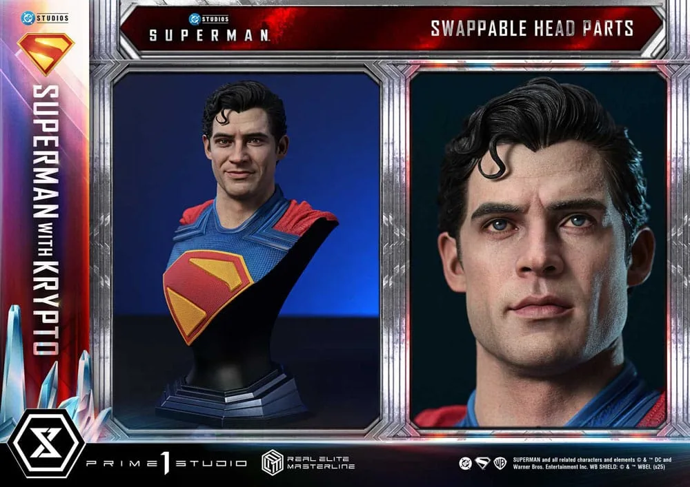 Superman 2025 Statue – With Krypto 1/3 Scale 95 cm 10
