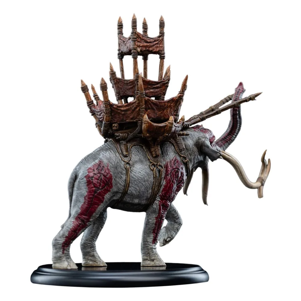Lord of the Rings Mini Statue – Mumak in Battle 17 cm 7
