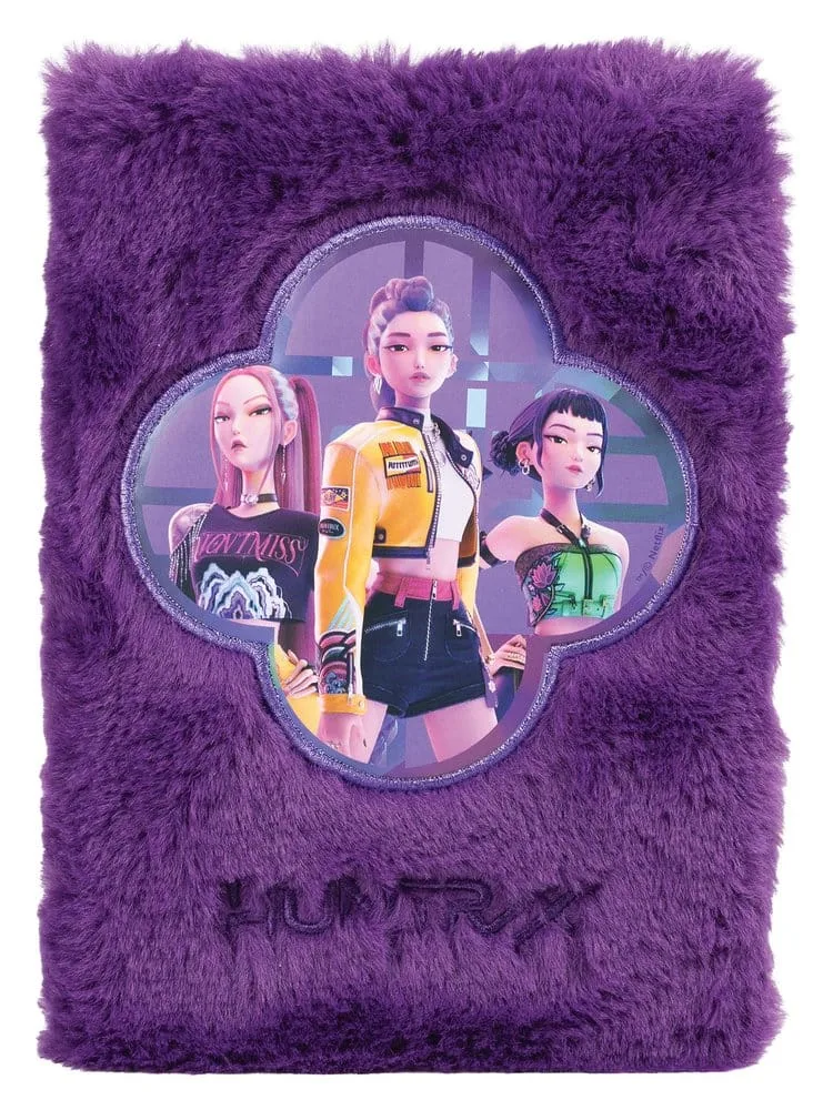 KPop Demon Hunters Notebook – Huntr/x Plush A5