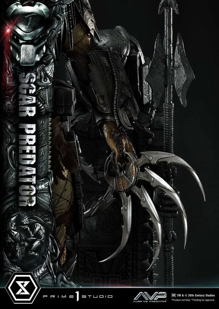 Alien vs. Predator Statue – Scar Deluxe Bonus 93 cm 11