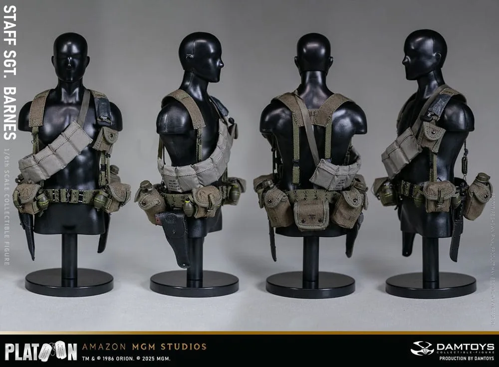 Platoon Actionfigur – Staff Sergeant Barnes 1:6 30 cm 14