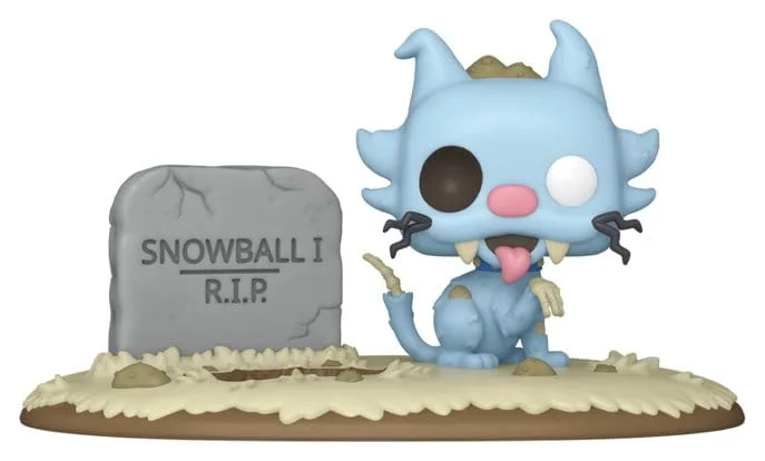 The Simpsons Vinyl Figure – POP Deluxe Zombie Snowball 9 cm