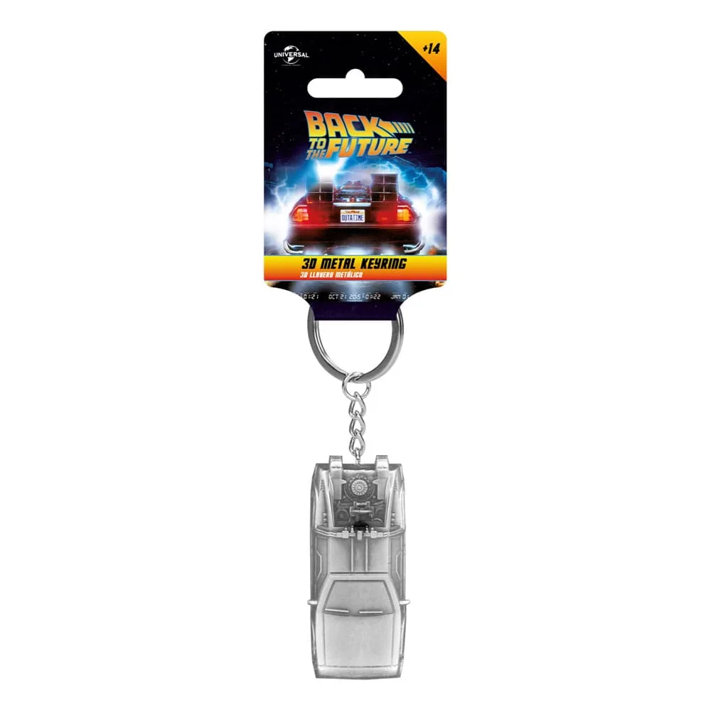 Back to the Future sleutelhanger – DeLorean 7 cm 2