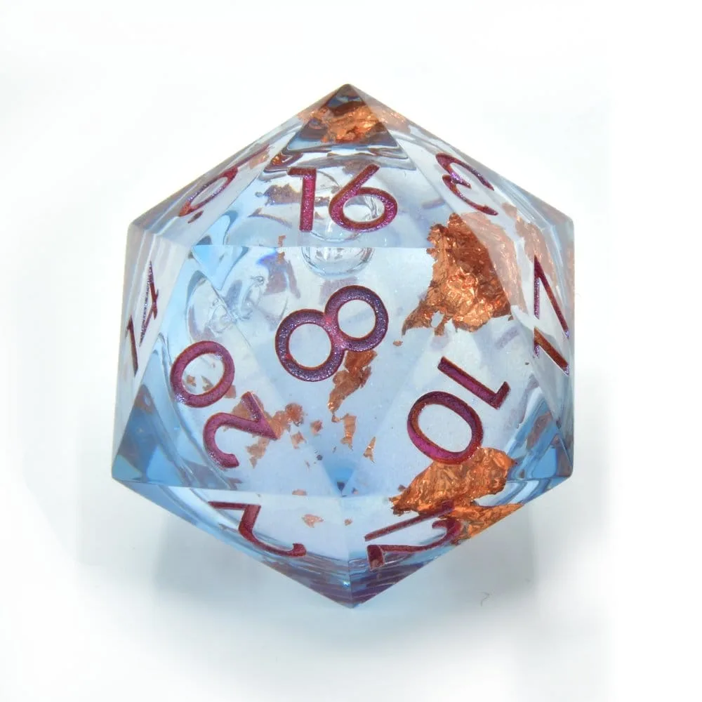 CritStones Liquid Core D20 – Seraphic Reverie 3 cm