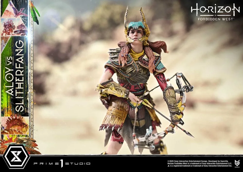 Horizon Forbidden West Diorama – Aloy vs Slitherfang 82 cm 9