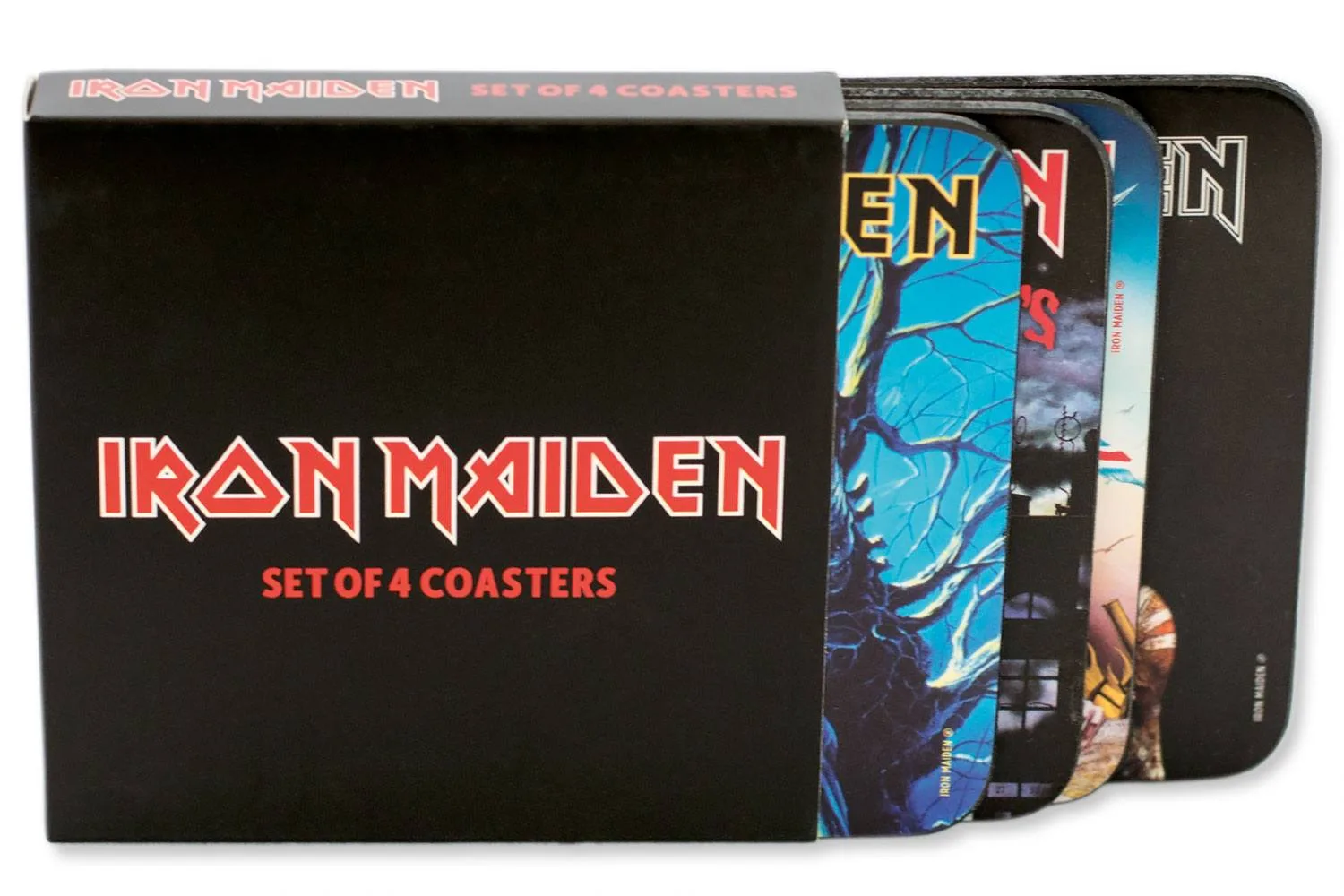 Iron Maiden Coasters – Cork Set of 4 2