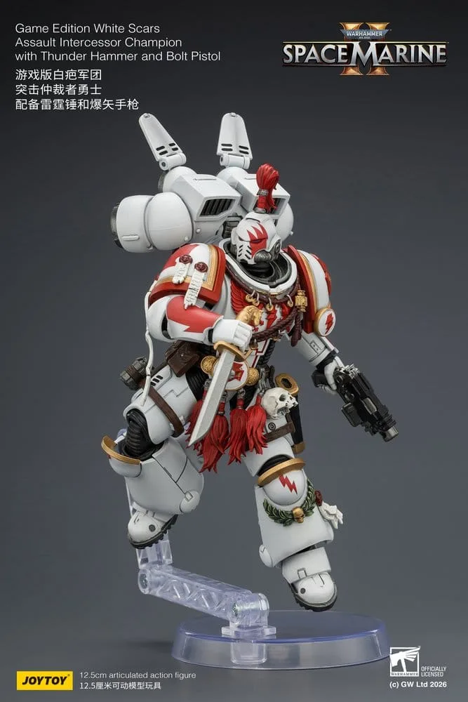 Warhammer Action Figure – White Scars Champion 12.5 cm 9