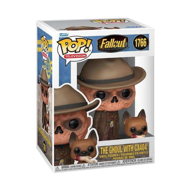 Fallout Vinyl Figure Set – Ghoul and CX404 Pop and Buddy 9 cm 2