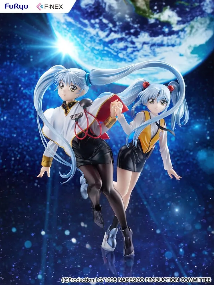 Nadesico Figure – Ruri Hoshino Double Ruriruri 1/7 21.5 cm 2