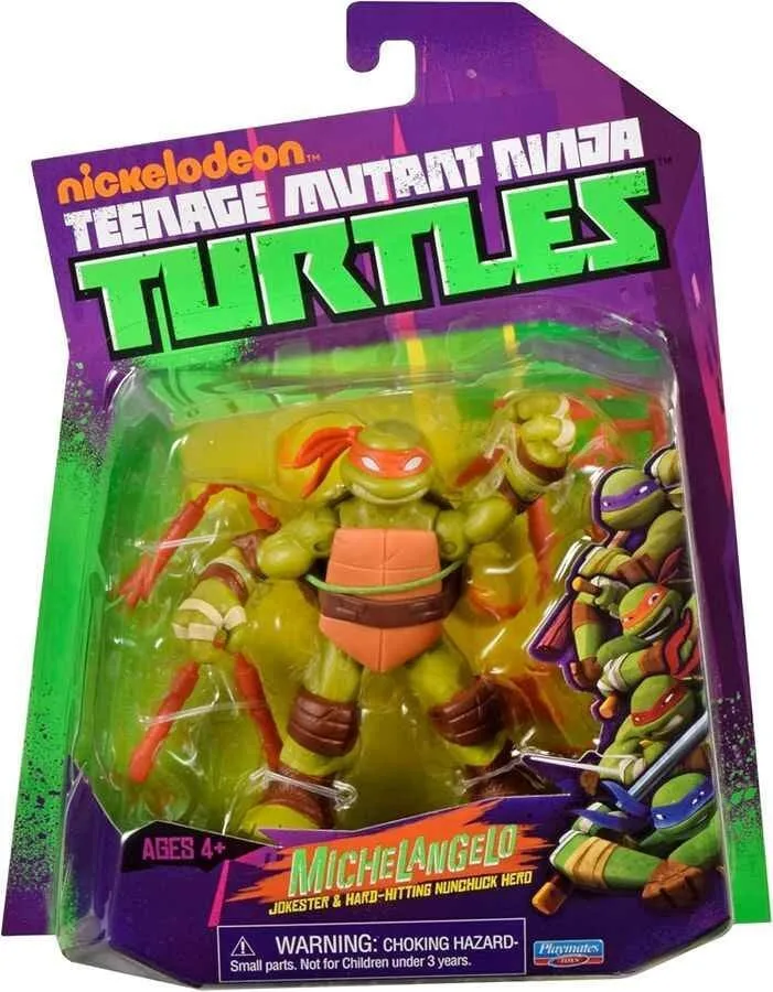 TMNT Action Figure – World of TMNT Michelangelo 11.5 cm