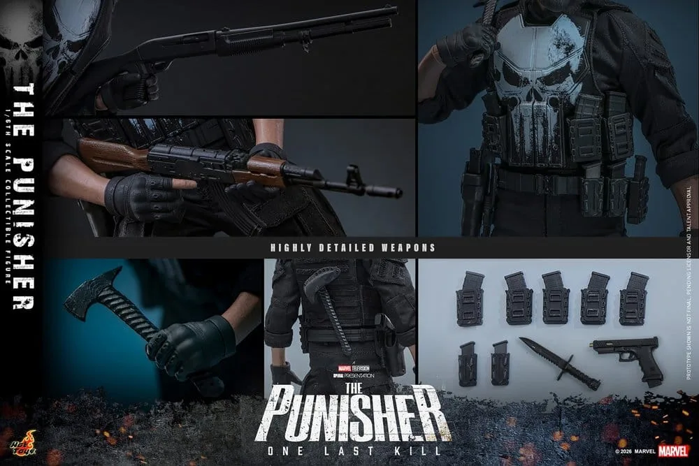 Marvel Action Figure – The Punisher 1/6 Scale 31 cm 20