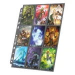 Ultimate Guard Binder Pages – Grey 18-Pocket Side-Loading 10-Pack 5