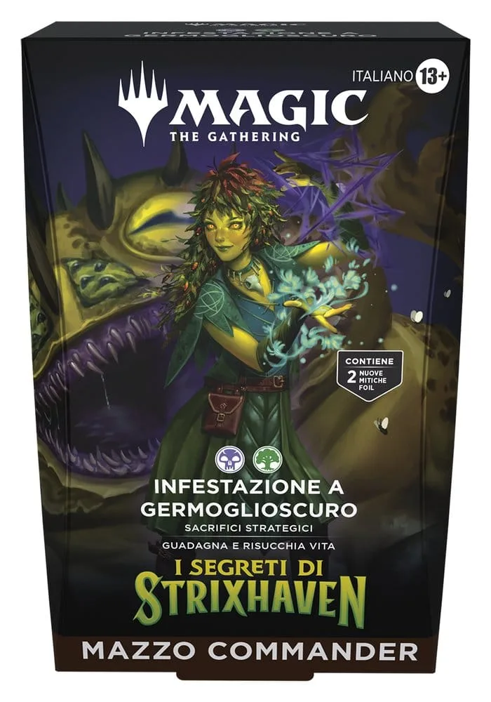 Magic the Gathering Commander Decks – Strixhaven Italian 5-Deck Case 9