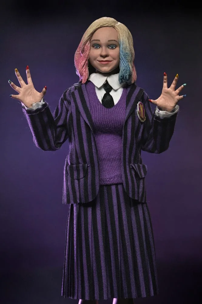 Wednesday Action Figure Set – Addams and Enid School Uniforms 20 cm 7