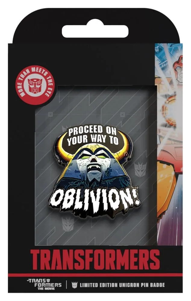 Transformers Pin Badge – Unicron 40th Anniversary 5 cm 3