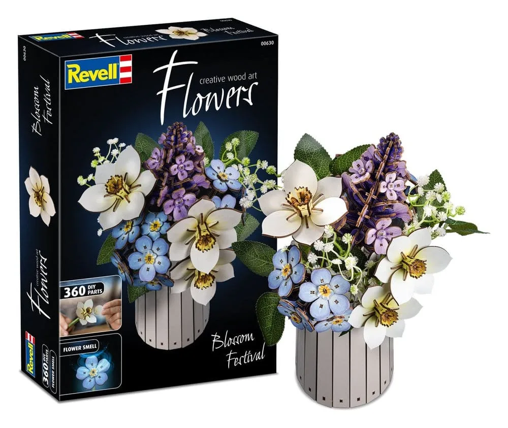 Revell Wooden Flower Kit – Blossom Festival 22 cm