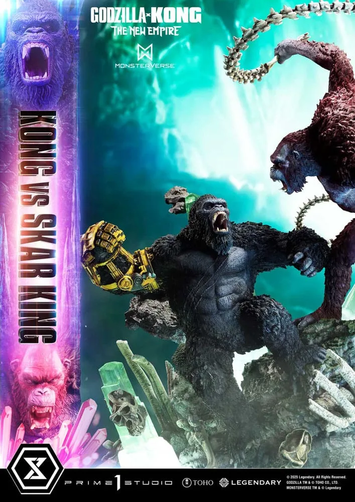 Godzilla x Kong Diorama Statue – Kong vs Skar King 104 cm 18