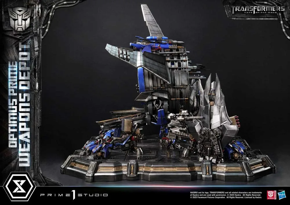 Transformers Statue – Optimus Prime Weapons Depot 12