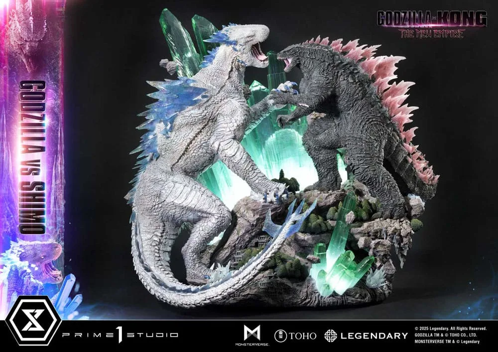 Godzilla x Kong Diorama Statue – Godzilla vs Shimo 86 cm 9
