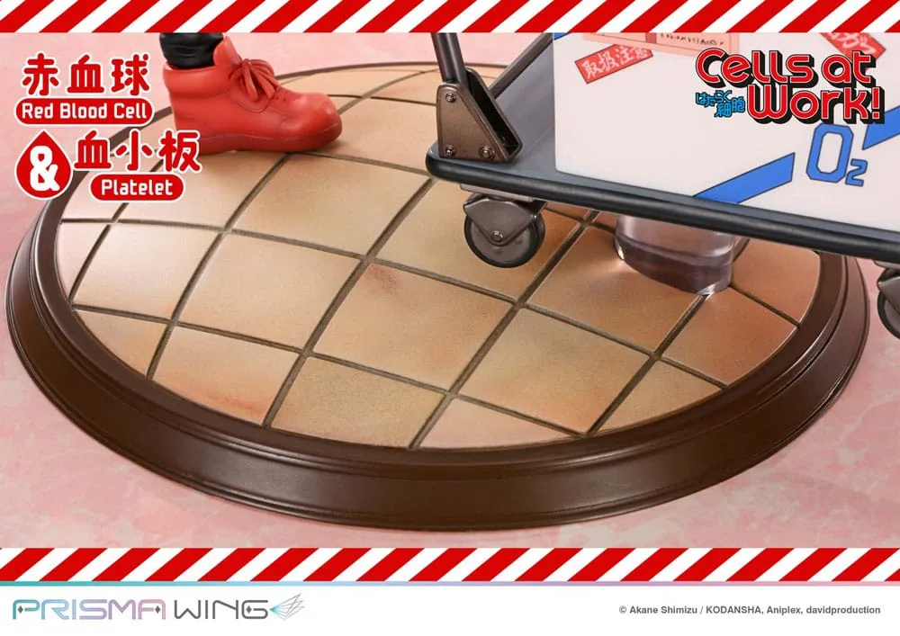 Cells at Work Statue – Red Blood Cell and Platelet 26 cm 20