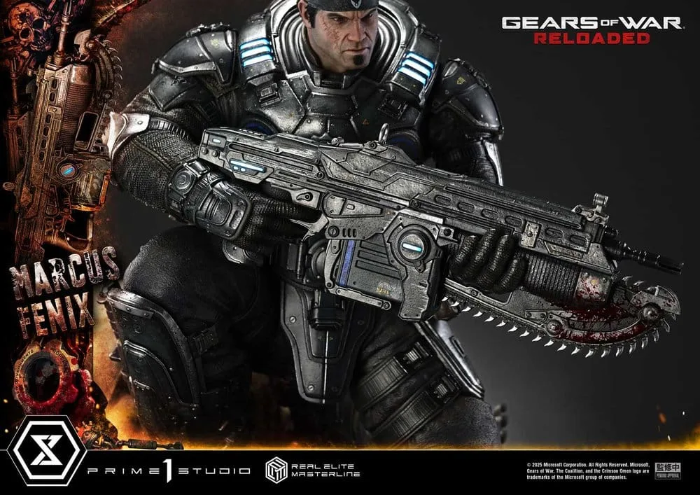 Gears of War Statue – Marcus Fenix Ultimate 97 cm 16