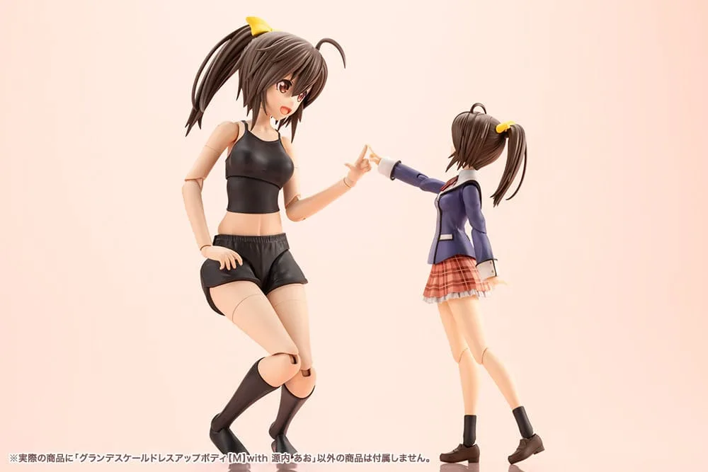 Sousai Shojo Teien Model Kit – Dress Up Body M with Ao Gennai 21 cm 11