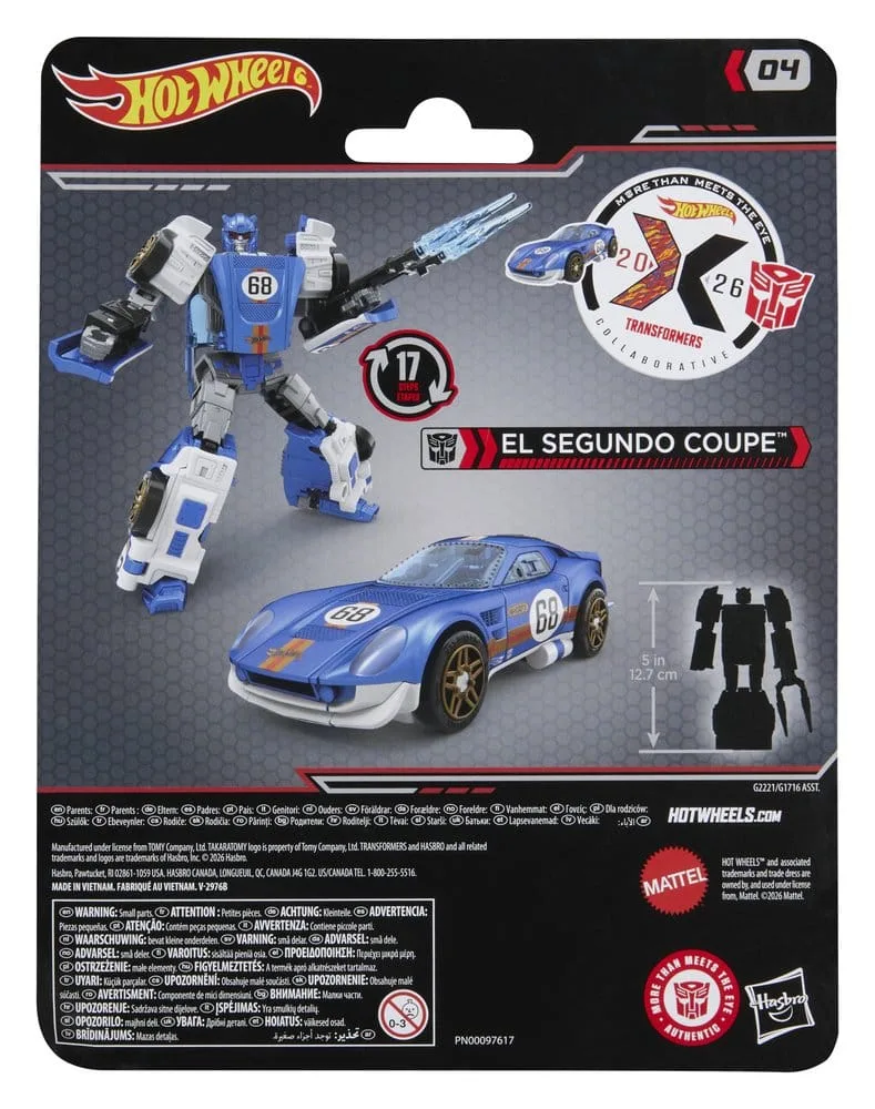Transformers x Hot Wheels Figure – El Segundo Coupe 12.5 cm 2