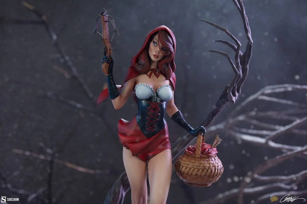 Fairytale Fantasies Statue – Red Riding Hood 48 cm 3