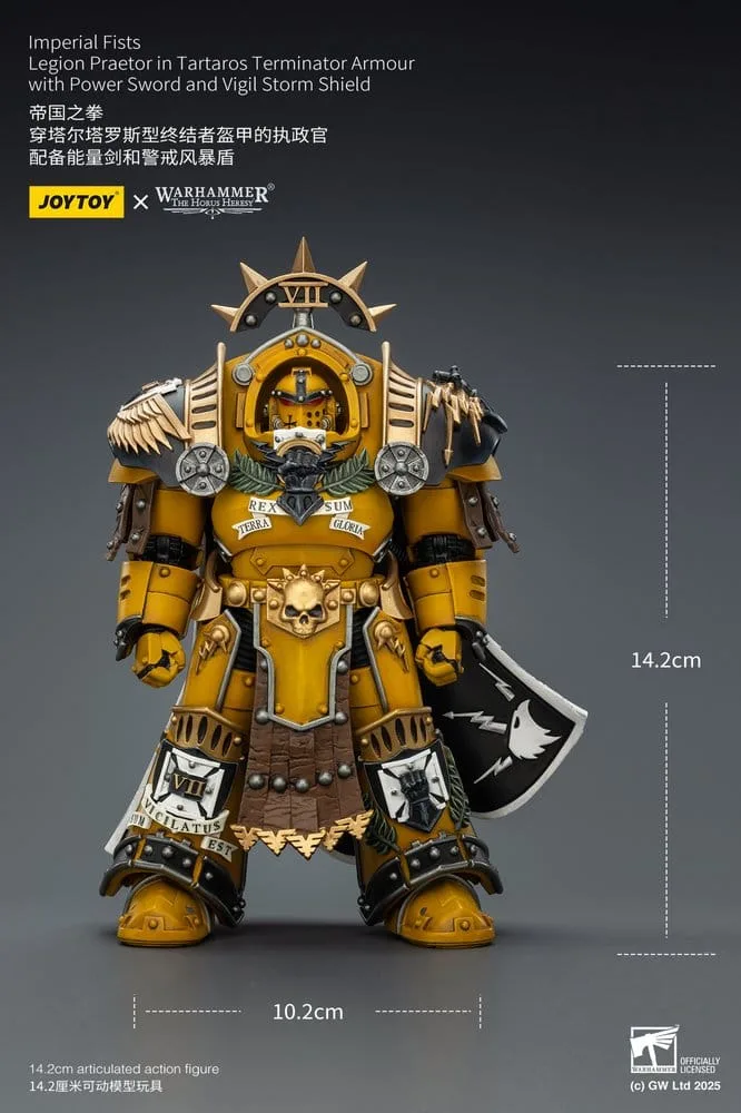 Warhammer Action Figure – Imperial Fists Legion Praetor 14 cm 9
