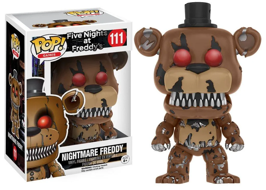 Five Nights at Freddy’s POP Figure – Nightmare Freddy 9 cm
