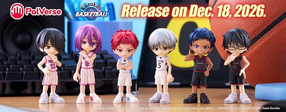 Kuroko’s Basketball Mini Figures – PalVerse Vol. 2 Assortment of 6 18