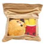Yummis Together Plush Set – Burger and Fries with Bag 1